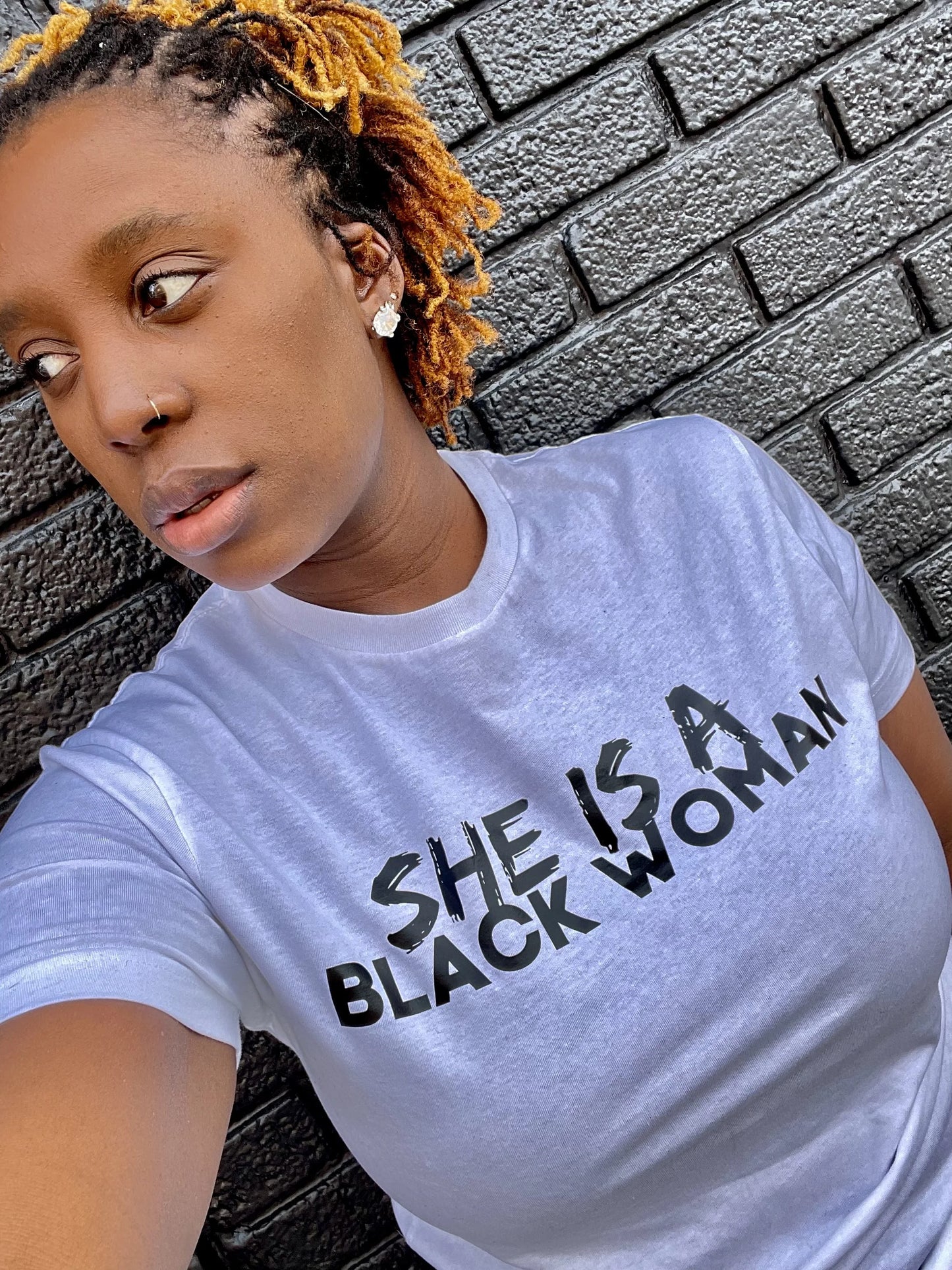 She Is A Black Woman T-Shirt