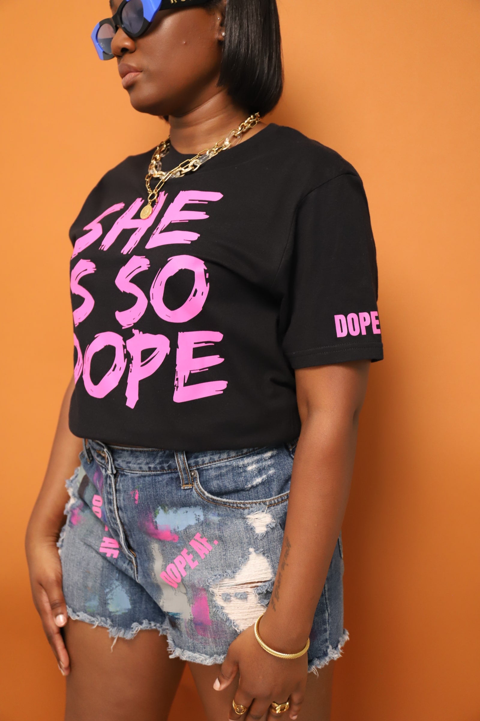 She Is So Dope Shirt In Hot Pink
