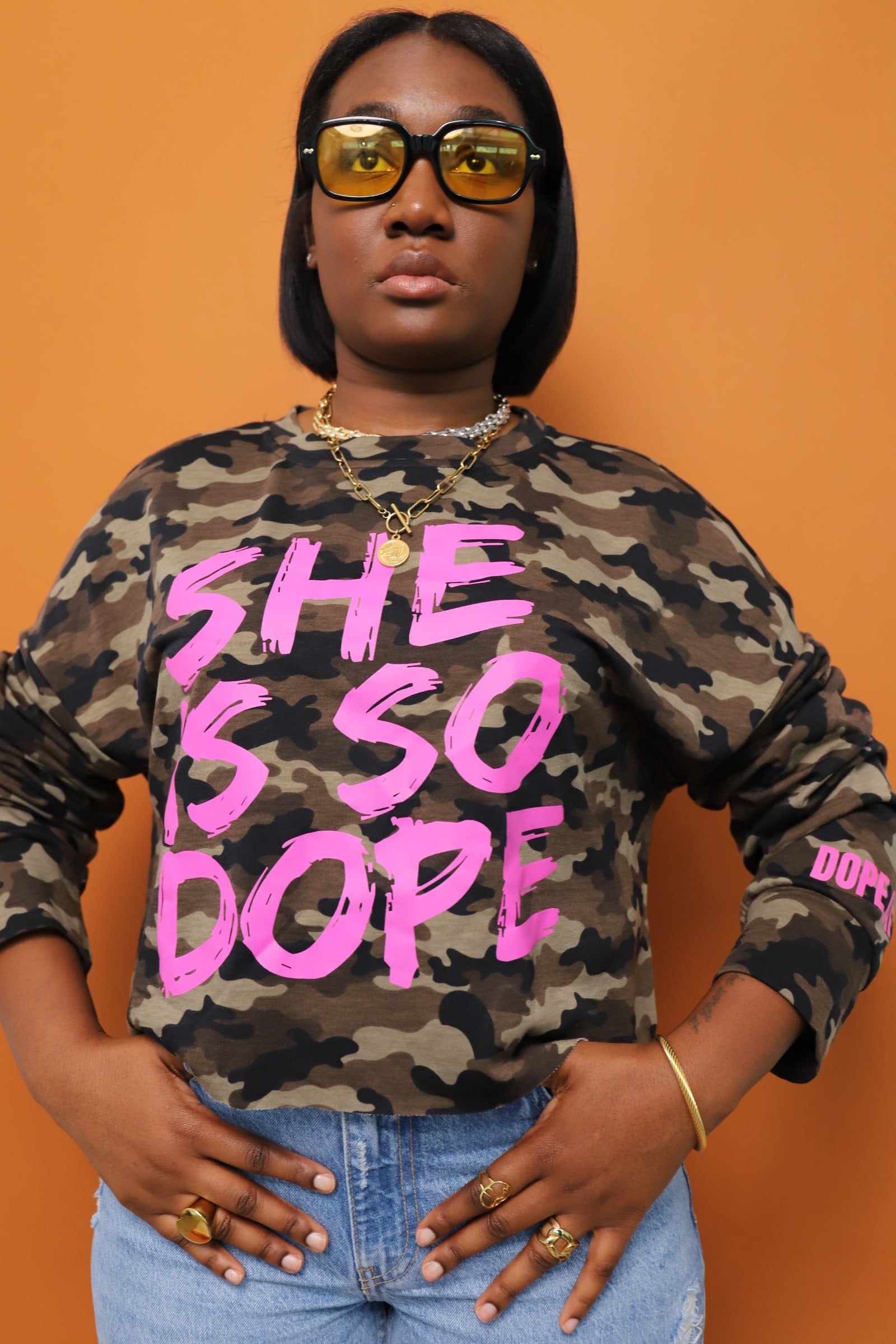 She Is So Dope Army Fatigue Camouflage