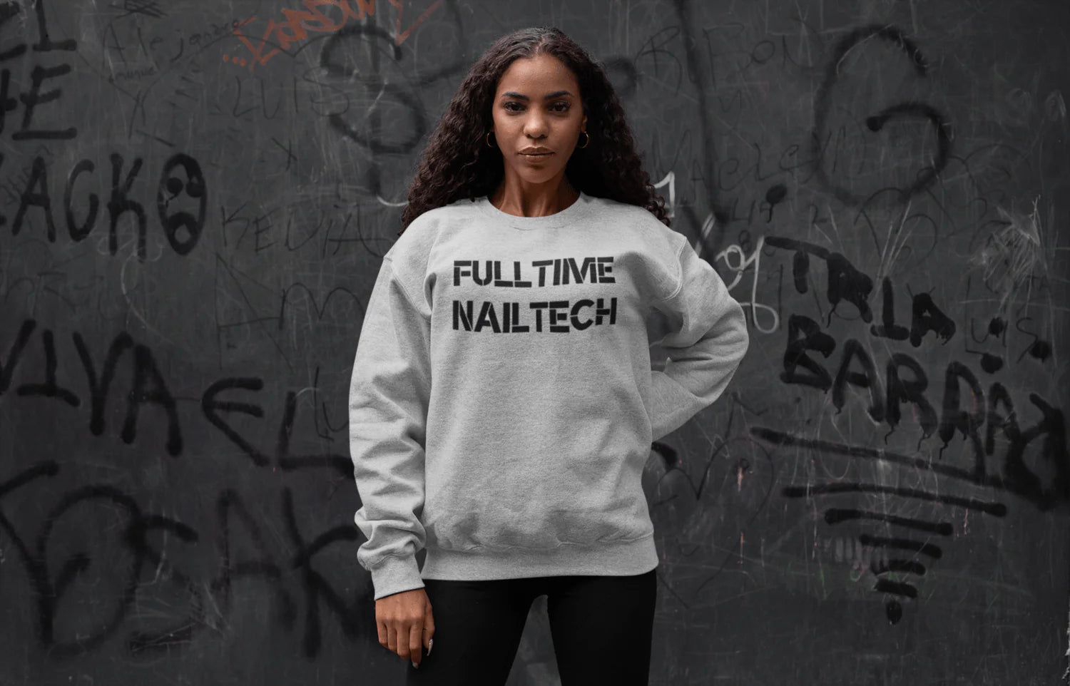 Full Time Nail Tech Sweatshirt