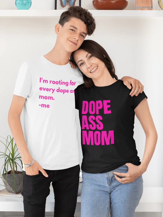 Dope Mom Hot Pink T-Shirt